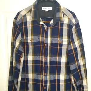 Old Navy XL Mens Plaid Shirt Jacket